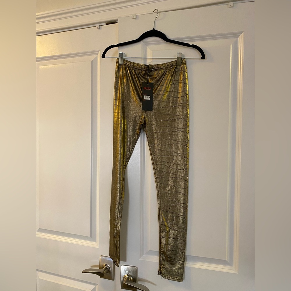 NEW Gold Legging.